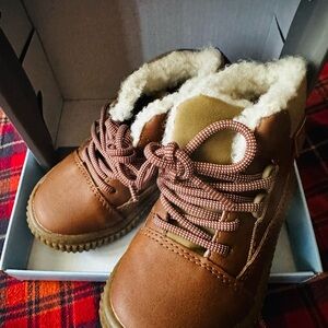 London Fog Kids' Lil Andres Brown Boots